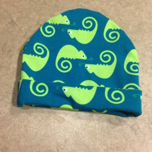 Finished baby hat - My Green Nook